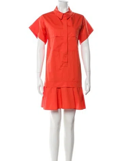 Pre-owned Hunter Mini Dress In Orange