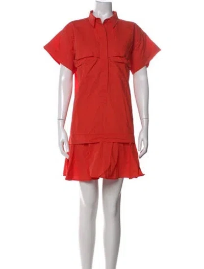 Pre-owned Hunter Mini Dress In Orange