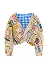 Hunter Miro Cropped Jacket In Multi