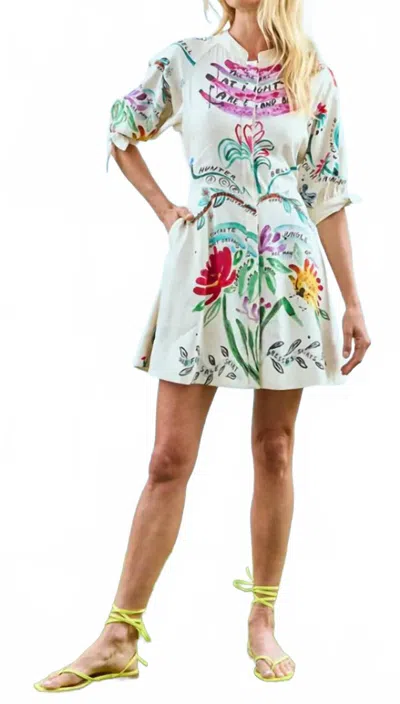 Hunter Molly Mini Dress In Anniversary In White