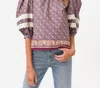 HUNTER MOLLY TOP IN FALLING LEAVES