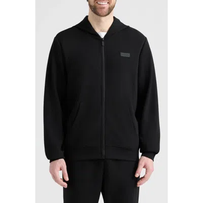 Hunter Monty Scuba Zip Hoodie In Black