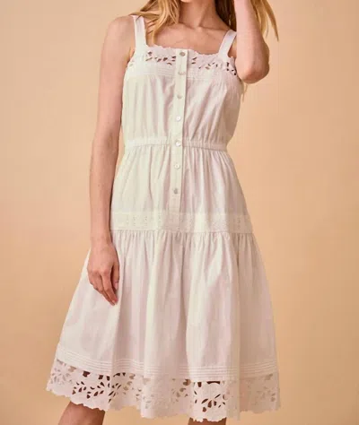 Hunter Nico Dress In Vintage Lace In Multi