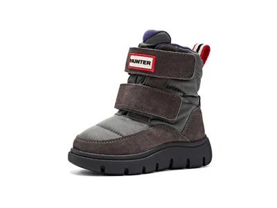 Hunter Night Boots (toddler/little Kid)) Kids Shoes Dark Grey: 7 Toddler M In Brown