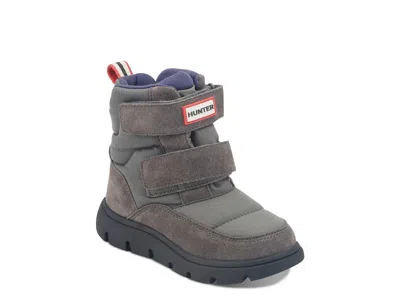 Hunter Night Waterproof Boot Kids' In Gray