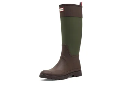 Hunter Nissa Women's Boots Dark Green: 11 M, Synthetic In Multi
