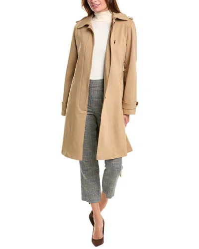 Hunter Novelty Belted Trench In Neutral