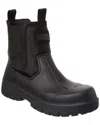 Hunter Nylon & Rubber Boot In Black