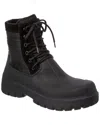 Hunter Nylon & Rubber Boot In Black