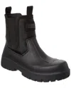 Hunter Nylon & Rubber Boot In Black