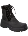 Hunter Nylon & Rubber Boot In Black