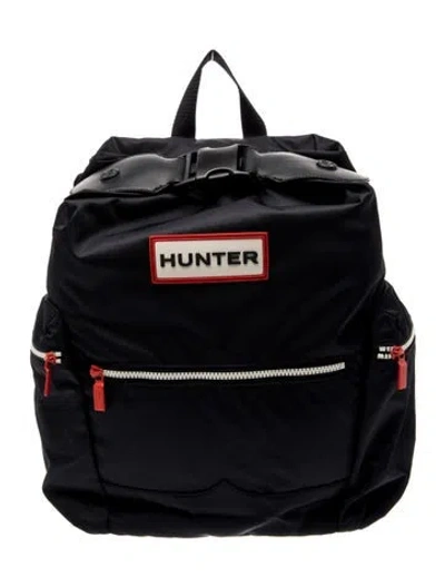 Pre-owned Hunter Nylon Backpack In Blue