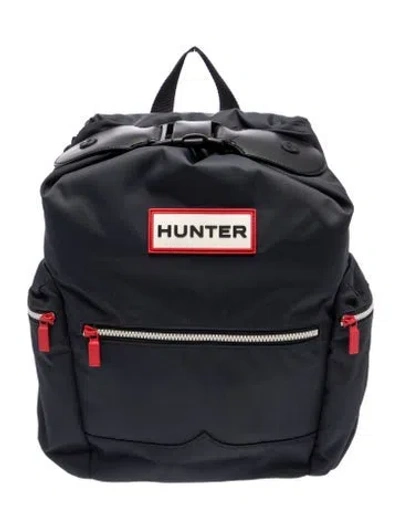 Pre-owned Hunter Nylon Backpack In Blue