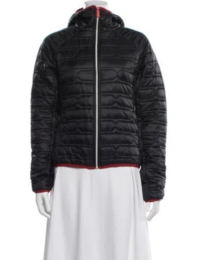 Pre-owned Hunter Nylon Down Jacket In Black