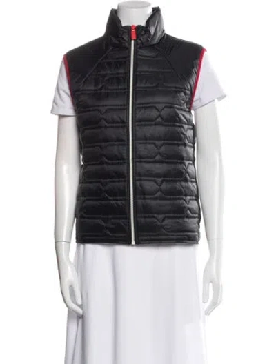 Pre-owned Hunter Nylon Vest In Black