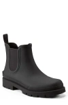 Hunter Orford Insulated Waterproof Chelsea Boot In Dark Brown