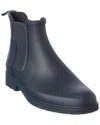 Hunter Original Refined Rubber Chelsea Boots Navy 9 In Blue