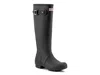 Hunter Original Back Adjustable Tall Rain Boot In Black
