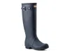 Hunter Original Back Adjustable Tall Rain Boot In Blue