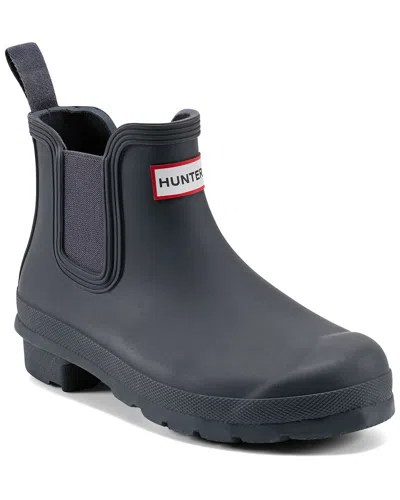 Hunter Original Chelsea Bootie In Blue
