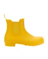 Hunter Original Chelsea Boots In Yellow