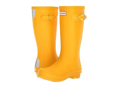 Hunter Original Kids' Classic Rain Boot (little Kid/big Kid) Kids Shoes Yellow : 4 Big Kid M, Rubber