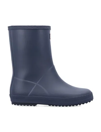 Hunter Original Kids First Wellington Boots In Blau