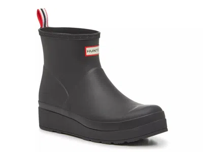 Hunter Original Play Short Rain Boot In Black