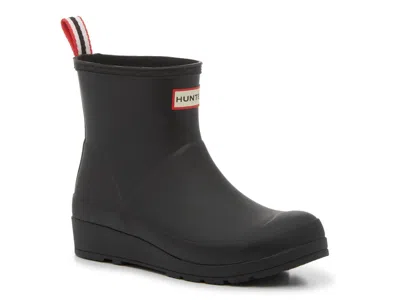 Hunter Original Play Short Rain Boot In Black
