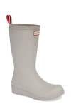 Hunter Original Play Tall Waterproof Rain Boot In Zinc