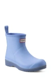 Hunter Original Play Waterproof Short Rain Boot In Blue
