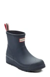 Hunter Original Play Waterproof Short Rain Boot In Blue