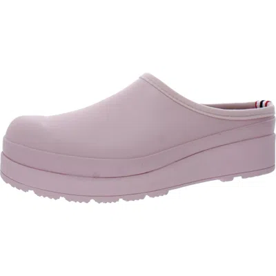 Hunter Original Play Womens Slip On Comfort Clogs In Multi