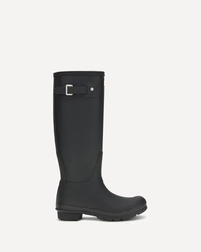 Hunter Original Rubber High Boots In Black