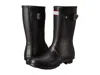 Hunter Original Short Waterproof Rain Boot In Black