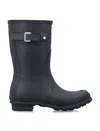 Hunter Original Short Boots In Black