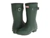 Hunter Original Short Waterproof Rain Boot In Green