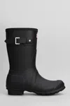 Hunter Original Short Boots   Women's In Black