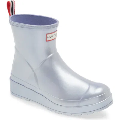Hunter Original Short Nebula Play Rain Boot In Drifting Thistle