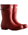 Hunter Original Short Rain Boot In Red