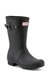Hunter Original Short Waterproof Rain Boot In Black