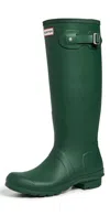 Hunter Original Tall Rain Boot In Green