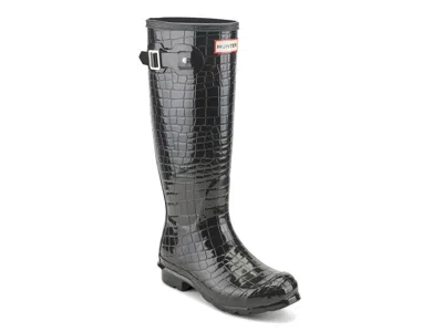 Hunter Original Tall Rain Boot In Black