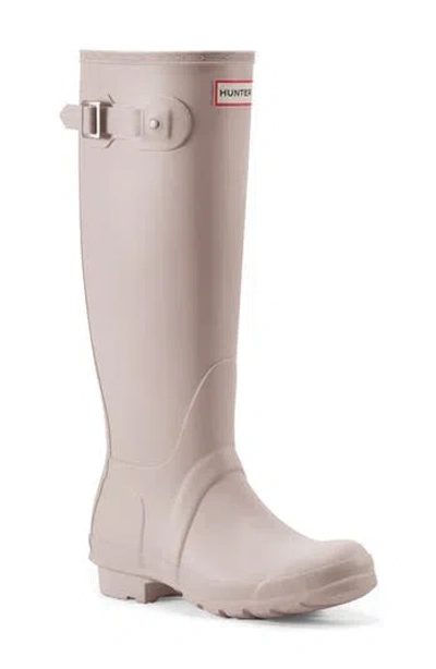 Hunter Original Tall Rain Boot In Sand