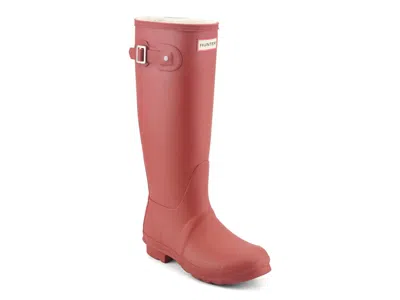 Hunter Original Tall Snow Boot In Pink