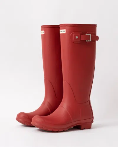 Hunter Original Tall Womens Wellies In Red