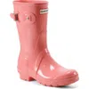 Hunter Original Tour Short Gloss Packable Rain Boot