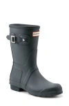 Hunter Original Short Womens Wellingtons Colour: Navy, Size: 7 In Dark Slate