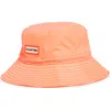 Hunter Packable Bucket Hat In Orange Flair