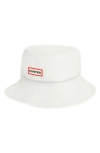Hunter Packable Bucket Hat In White